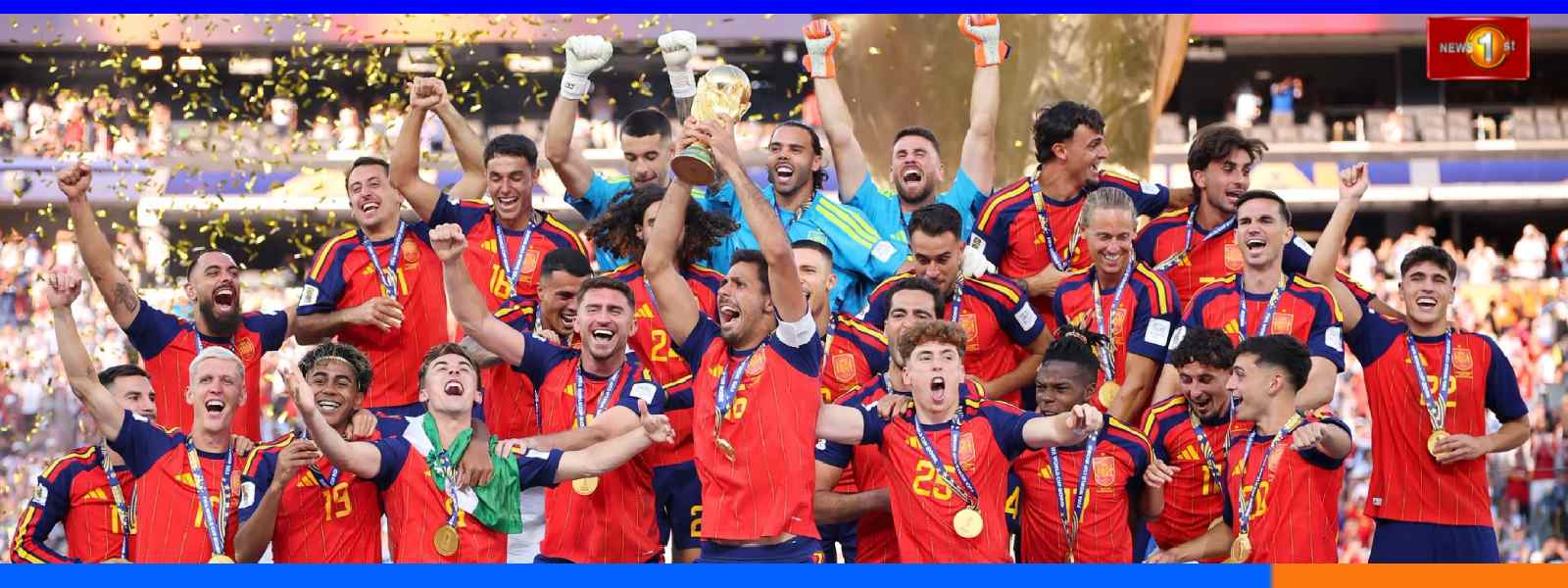 ස්පාඤ්ඤය 2026 පාපන්දු ලෝක කුසලානය දිනාගනී..